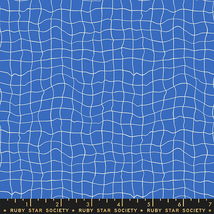 Water Pool Tiles Royal Blue | Ruby Star Society | Moda Fabrics | RS5131 16 | Sold in 1/2 Yd