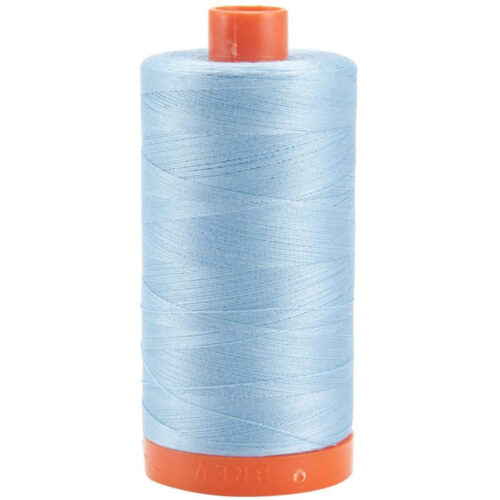 Robins Egg | Aurifil Cotton Mako Thread | 50wt 1300m MK50-2715