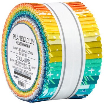 Planetarium Roll Up | Elizabeth Hartman | Robert Kaufman | RU-1091-40 | Sold As A Bundle
