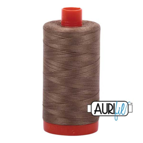 Sandstone | Aurifil Cotton Mako Thread | 50wt 1300m MK50-2370