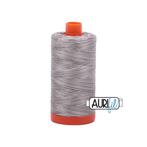 Silver Fox | Aurifil Cotton Mako Thread | 50wt 1300m MK50-4670