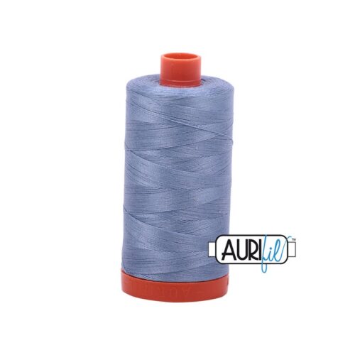 Slate | Aurifil Cotton Mako Thread | 50wt 1300m MK50-6720