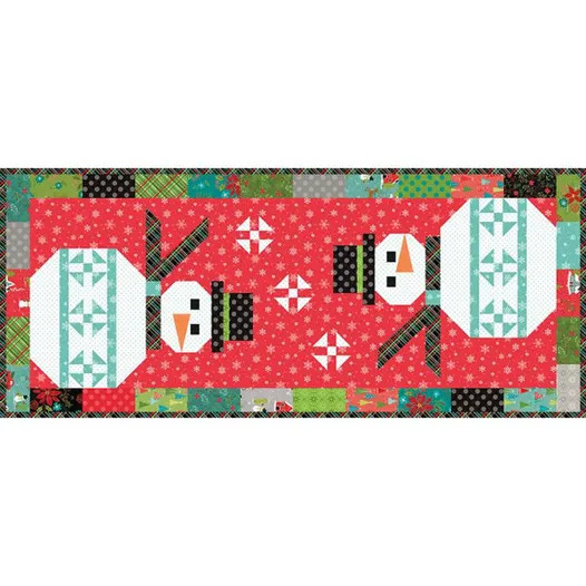 Snowed In Table Runner Kit | Snowed In | Riley Blake Designs | KTB-10810