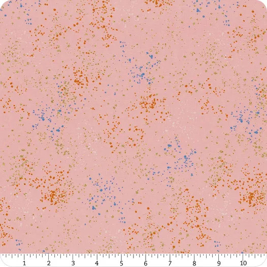 Speckled Metallic Candy Pink | Rashida Coleman-Hale | Ruby Star Society | RS5027 37M | Sold in 1/2 Yds