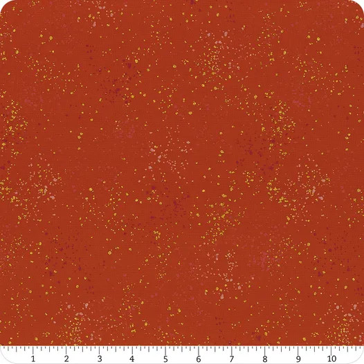 Speckled Metallic Cayenne | Rashida Coleman-Hale | Ruby Star Society | RS5027 64M | Sold in 1/2 Yds