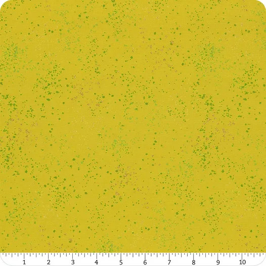 Speckled Metallic Citron | Rashida Coleman-Hale | Ruby Star Society | RS5027 65M | Sold in 1/2 Yds
