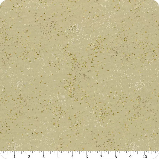 Speckled Metallic Natural | Rashida Coleman-Hale | Ruby Star Society | RS5027 18M | Sold in 1/2 Yds