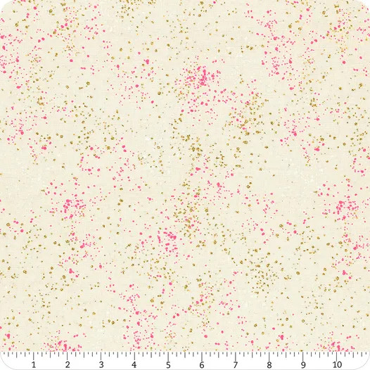 Speckled Metallic Neon Pink | Rashida Coleman-Hale | Ruby Star Society | RS5027 16M | Sold in 1/2 Yds