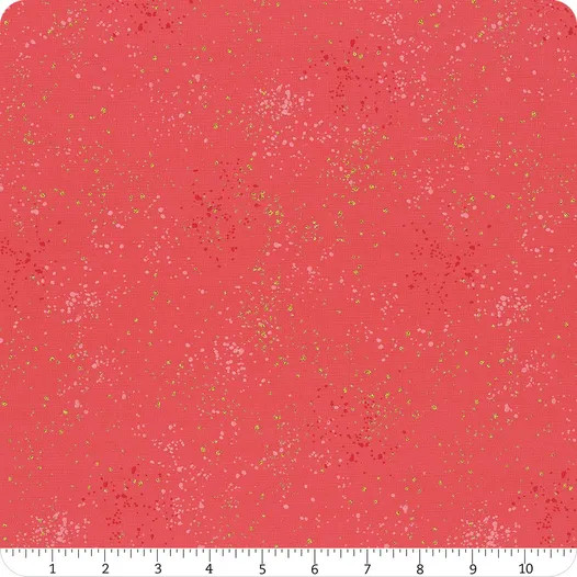 Speckled Metallic Strawberry | Rashida Coleman-Hale | Ruby Star Society | RS5027 43M | Sold in 1/2 Yds