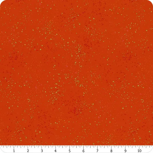 Speckled Metallic Warm Red | Rashida Coleman-Hale | Ruby Star Society | RS5027 35M | Sold in 1/2 Yds