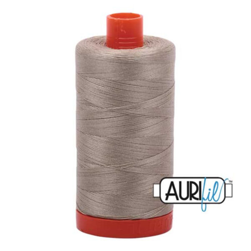 Stone | Aurifil Cotton Mako Thread | 50wt 1300m MK50-2324