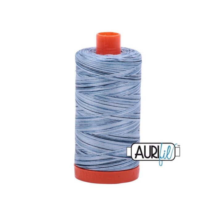 Stonewash Blues | Aurifil Cotton Mako Thread | 50wt 1300m MK50-4669