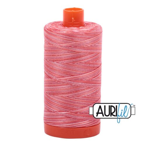 Strawberry Parfait | Aurifil Cotton Mako Thread | 50wt 1300m MK50-4668