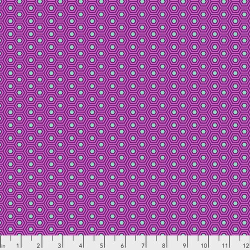 THISTLE | True Colors | Hexy | Tula Pink | PWTP150.THISTLE | Sold in 1/2 Yds