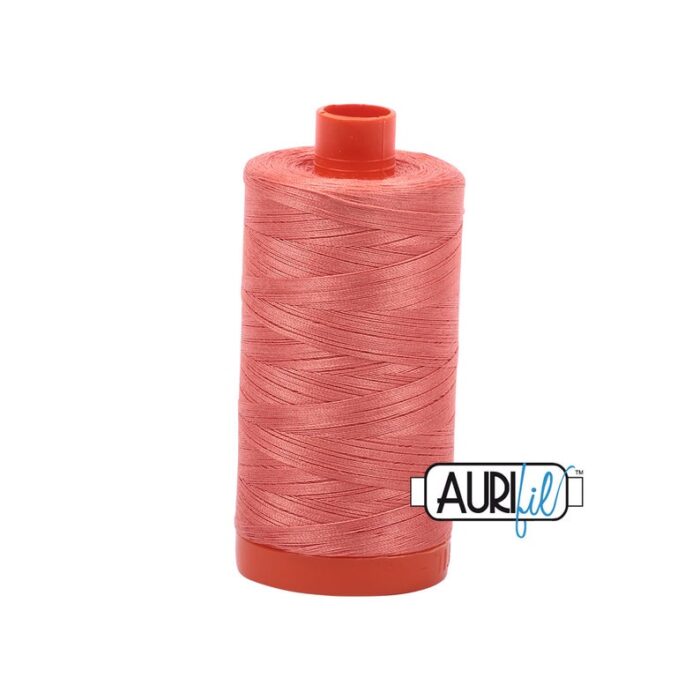 Tangerine Dream | Aurifil Cotton Mako Thread | 50wt 1300m MK50-6729