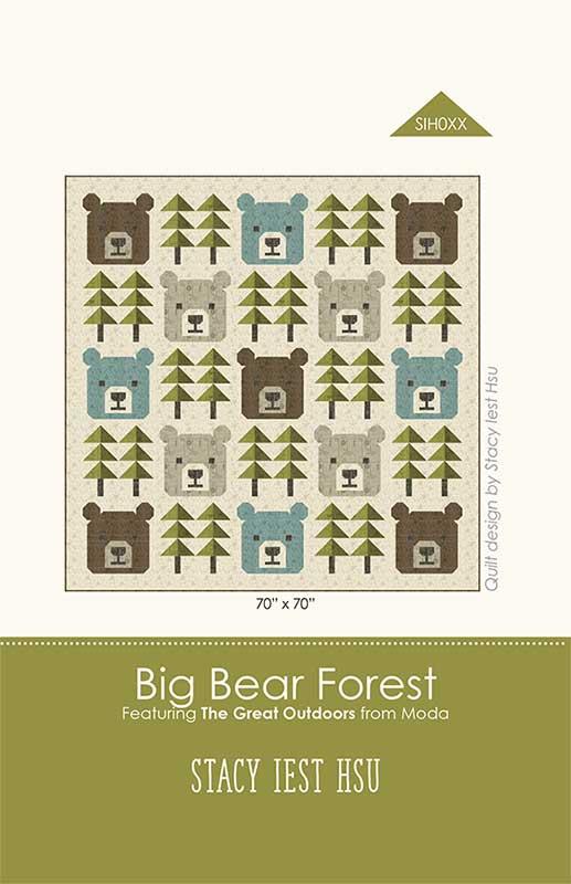 Big Bear Forest | Quilt Pattern | Stacy Iest Hsu | Moda | SIH095