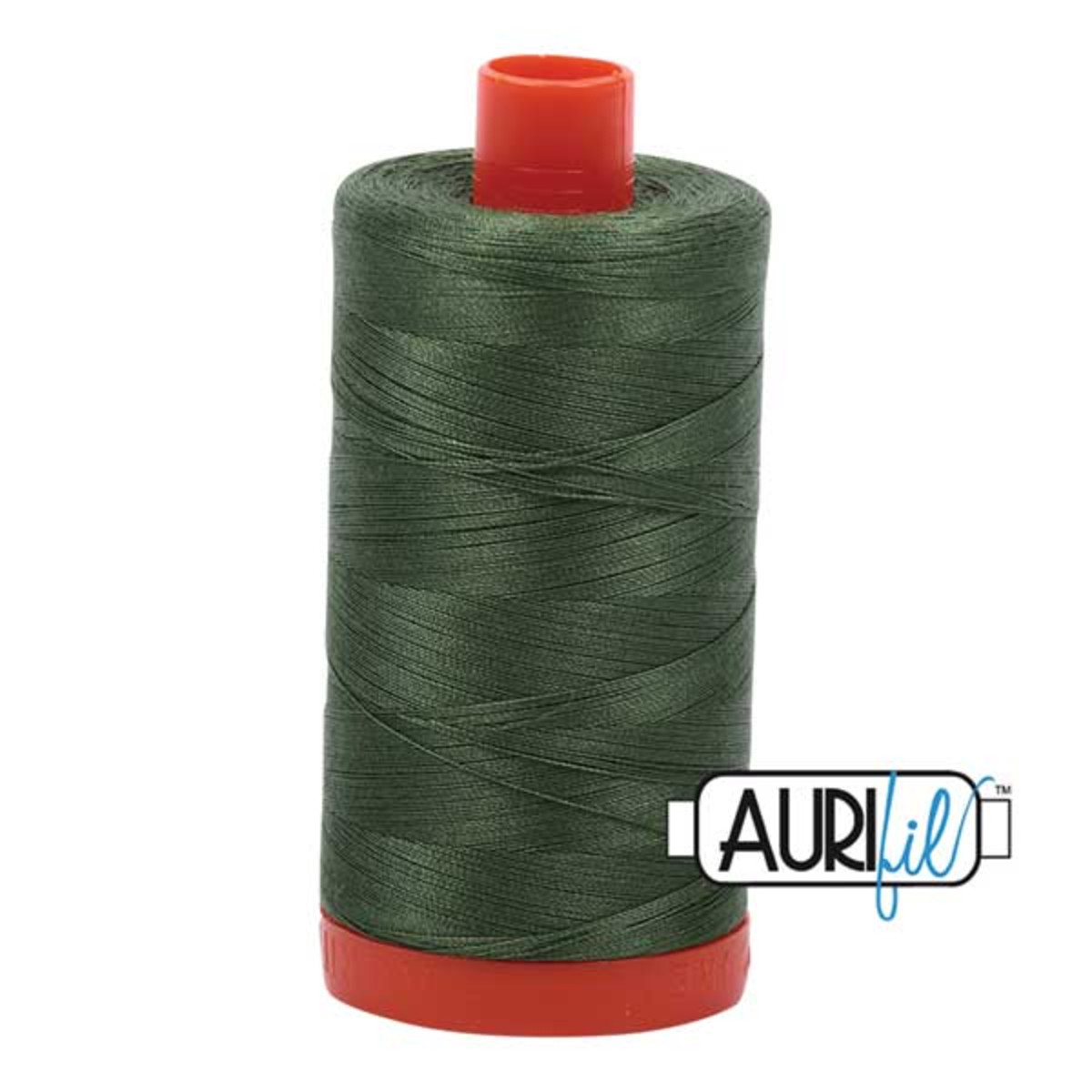 Very Dark Grass Green | Aurifil Cotton Mako Thread | 50wt 1300m MK50-2890