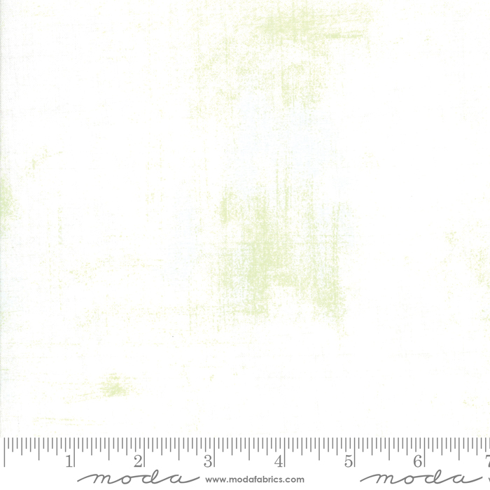 WHITE Grunge Basics | BasicGrey | Moda Fabrics | 30150 58 | Sold in 1/2 Yds