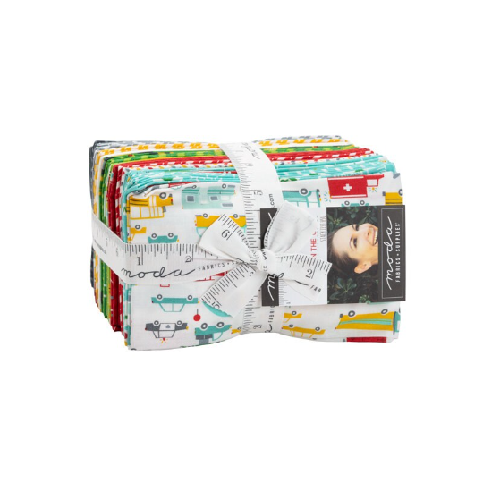 On The Go Fat Eighths Bundle | Stacy Iest Hsu | Moda Fabrics | 20720F8 | Sold As A Bundle