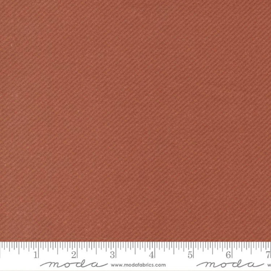 Autumn Gatherings Flannel Pumpkin | Primitive Gatherings | Moda Fabrics | 49188 24F | Sold in 1/2 Yds