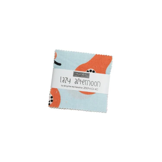 Lazy Afternoon Mini Charm Pack | Zen Chic | Moda Fabrics | 1780MC | Sold As A Bundle