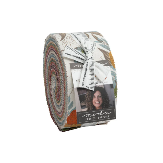 Slow Stroll Jelly Roll | Fancy That Design House | Moda Fabrics | 45540JR | Sold As A Bundle