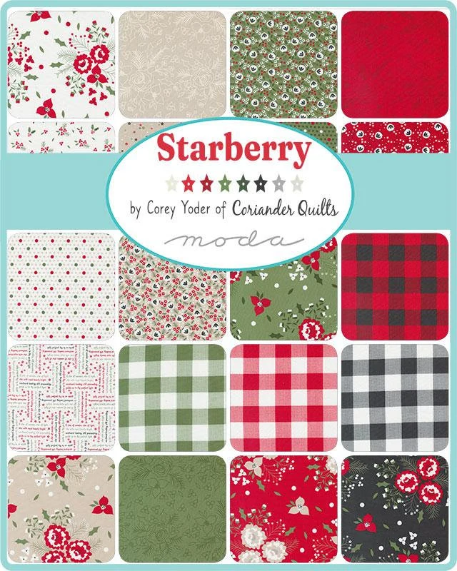 Starberry Half Yard Bundle | Corey Yoder | Moda Fabrics | PCFSTARBERRYHALFYARDBUNDLE | Sold As A Bundle